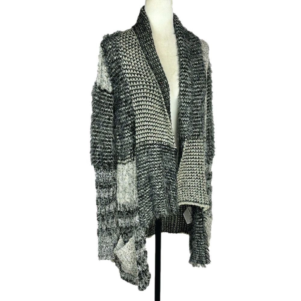 Desigual mixed knit cardigan
